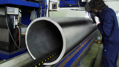 Heavy wall welded pipes