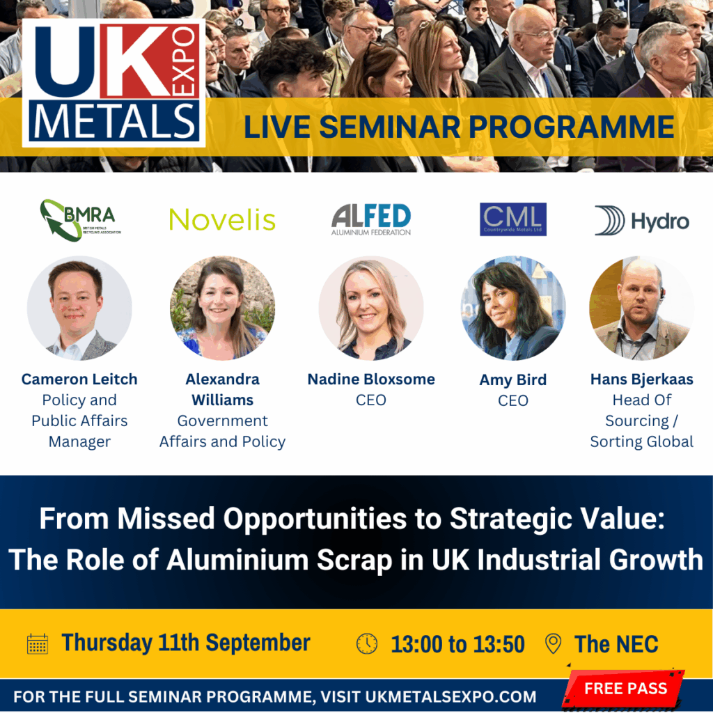 From Missed Opportunities to Strategic Value: The Role of Aluminium Scrap in UK Industrial Growth