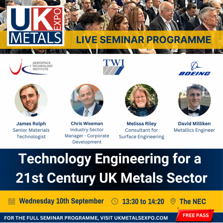 Technology Engineering for a 21st Century UK Metals Sector