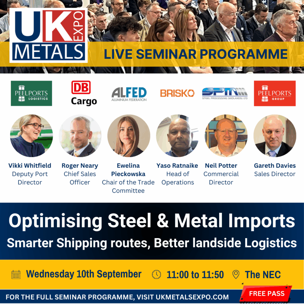 Optimising Steel & Metal Imports Smarter Shipping routes, Better landside Logistics