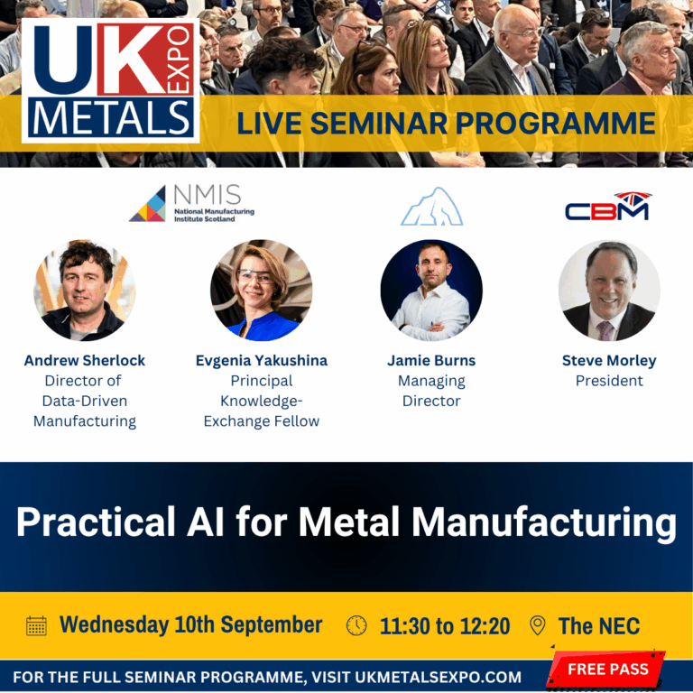 Practical AI for Metal Manufacturing