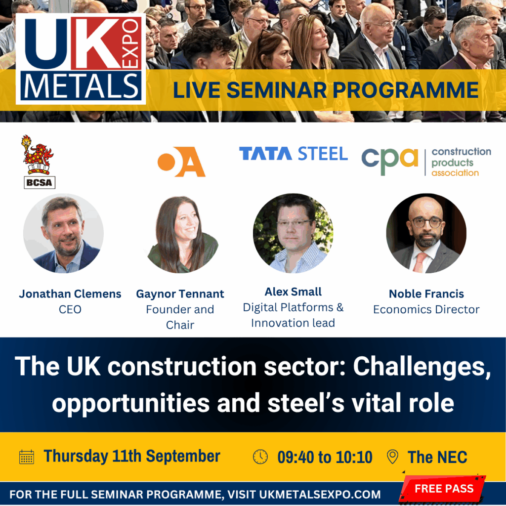 The UK construction sector: Challenges, opportunities and steel’s vital role