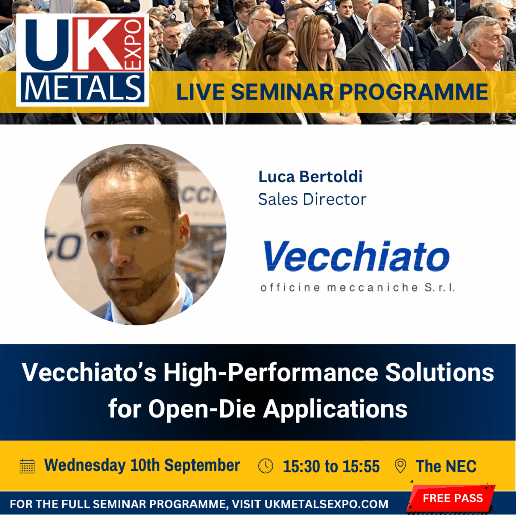 Vecchiato’s High-Performance Solutions for Open-Die Applications