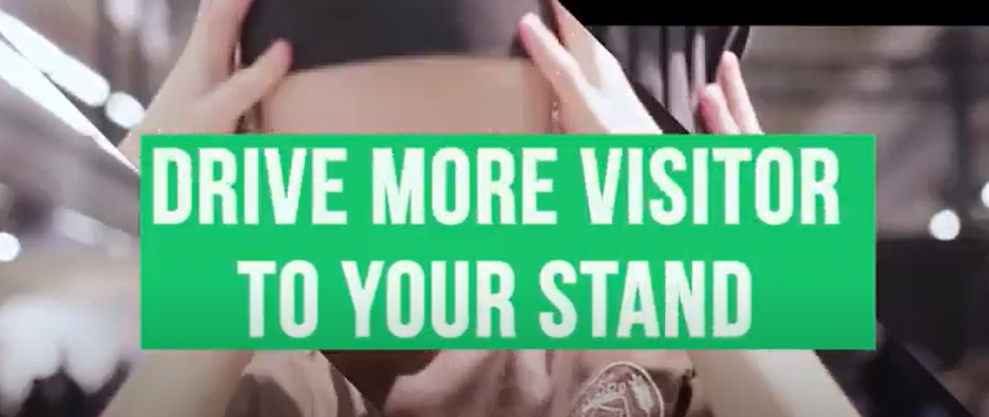 Drive more visitors to your stand