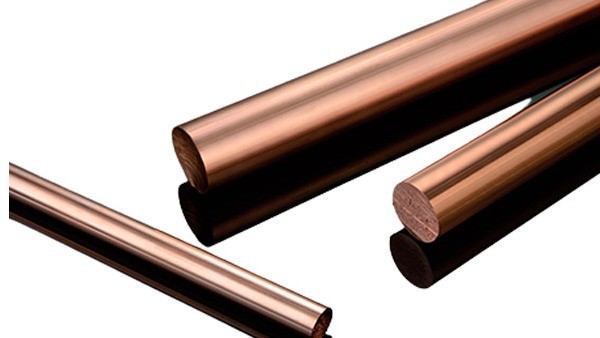 Round copper bars