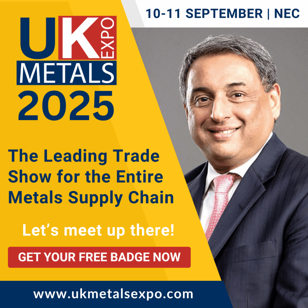 Tata Steel CEO T. V. Narendran to Headline UK Metals Expo 2025 at NEC Birmingham