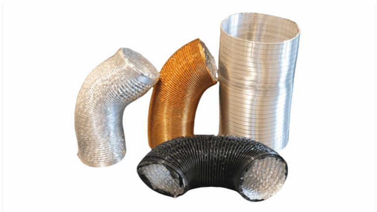Double-sided aluminum foil hose