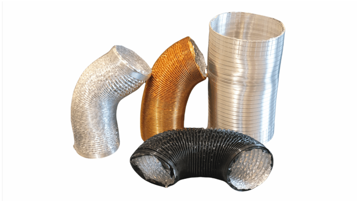 Double-sided aluminum foil hose