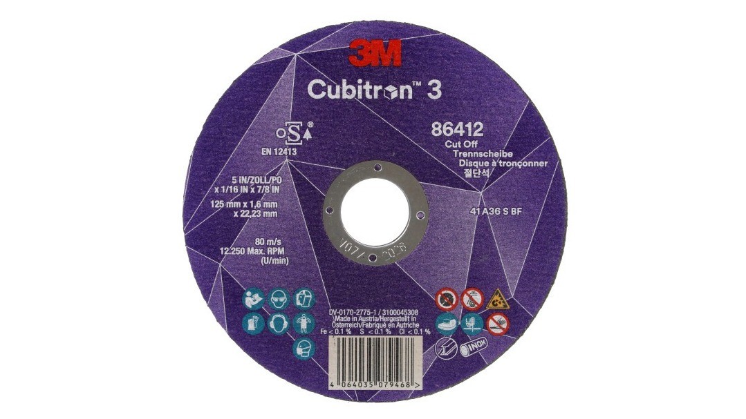 3M™ Cubitron™ 3 Cut-Off Wheel, T42