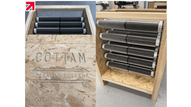 Cottam launches new spreader roller with leading online retailer