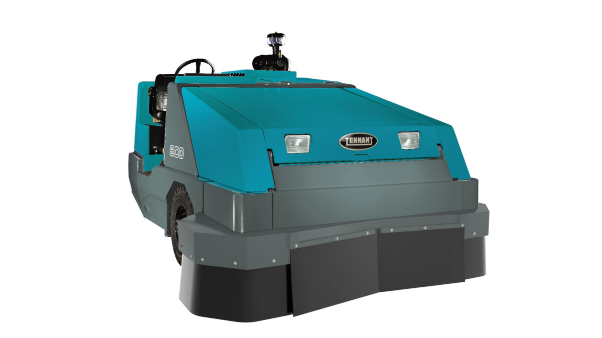 800 Industrial Ride-On Sweeper