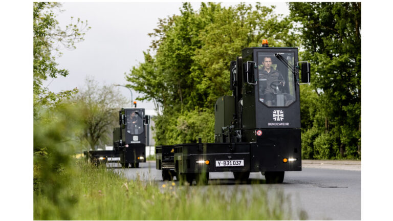 Flexible logistics solutions from HUBTEX for the defence industry