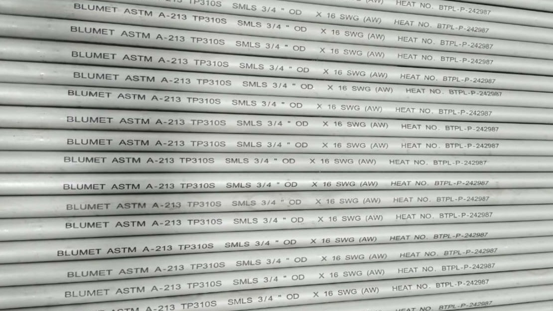 310 / 310S GRADE SEAMLESS PIPES & TUBES