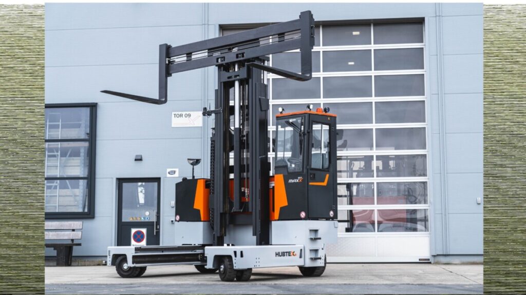 Handling of long goods in the load capacity range between 5 and 6 t