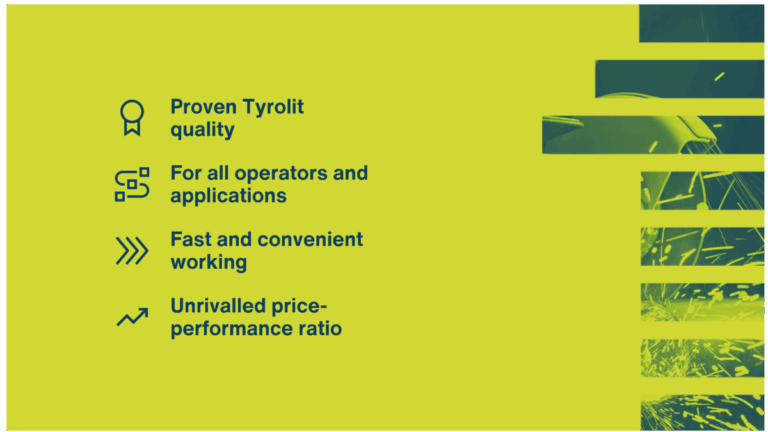 Tyrolit ONE – Tyrolit quality, at a smart price!