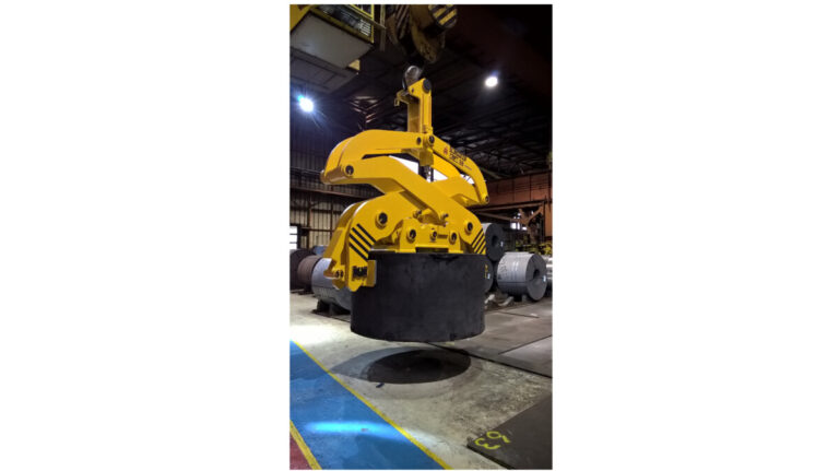 Tongs for vertical coils