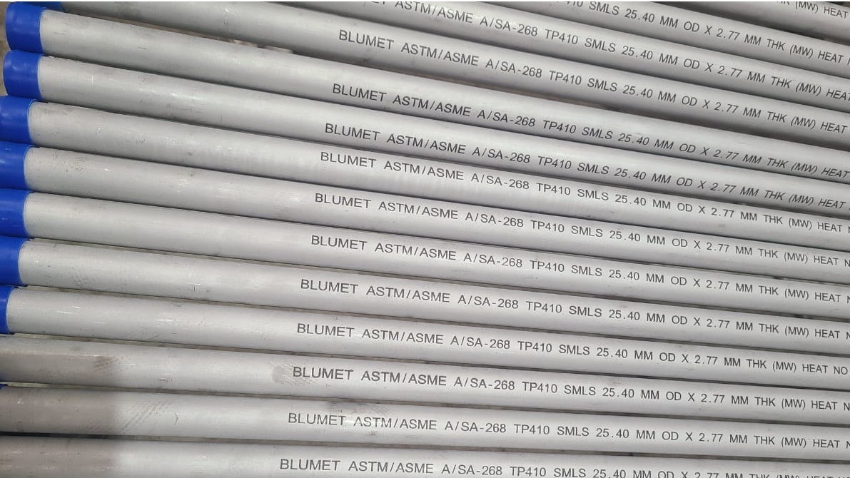 410 GRADE SEAMLESS PIPES & TUBES