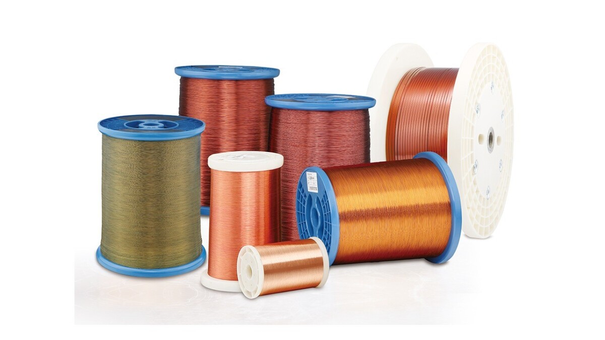 Enameled copper wire