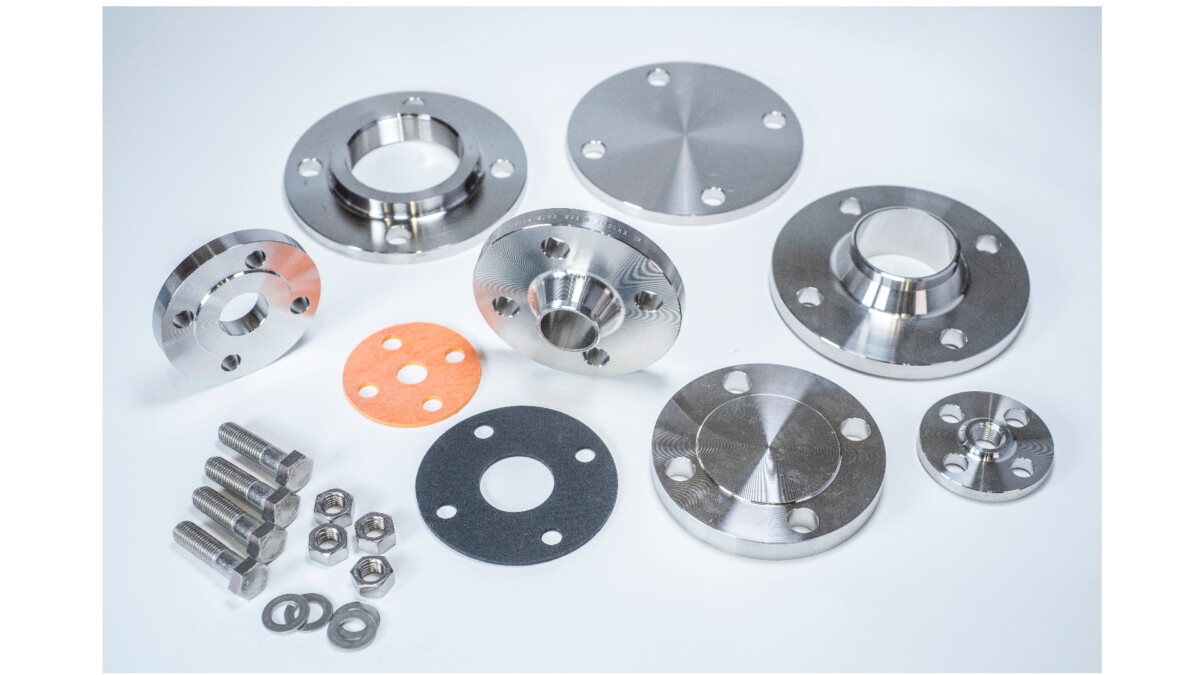 Flanges Stainless Steel, Gaskets, and Bolts Stainless Steel