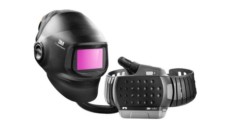 3M™ Speedglas™ G5-01 Welding Helmet, with Welding Filter G5-01/03VC with 3M™ Adflo™ PAPR System, 617830