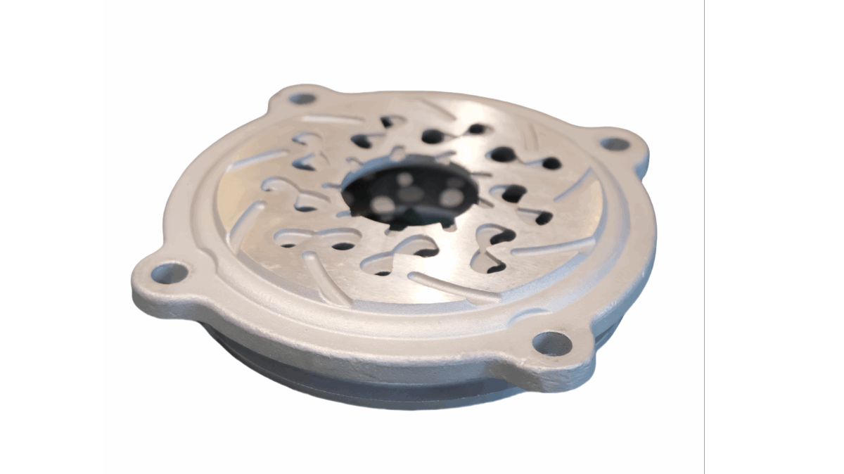 CUTTER PLATE MACHINED FOR PUMP