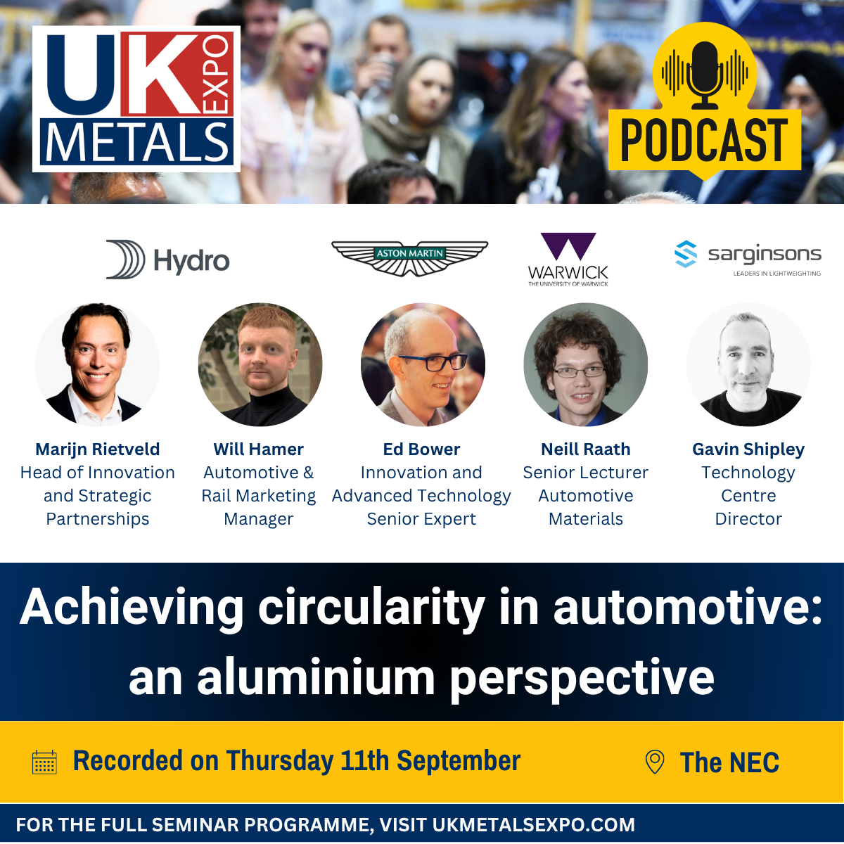 Podcast - Achieving circularity in automotive