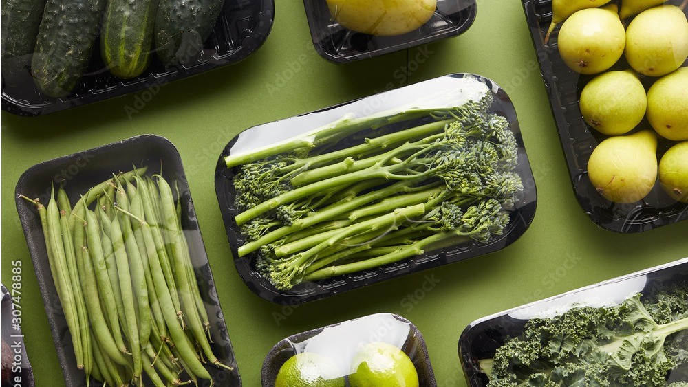 NOUVEAU! Film étirable alimentaire 100% recyclable plus de PVC mais de la polyoléfine adaptée à toutes les lignes de conditionnement automatiques