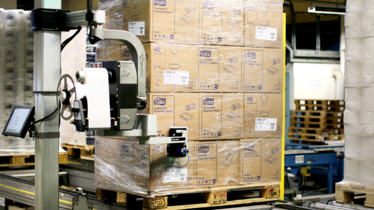 Evolabel Flexwipe – High End palletlabeling