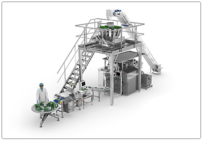 ULMA Packaging lanceert revolutionaire technologie voor de productie van kruiden en sla