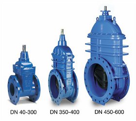 Flanged gate valve, serie 06/84