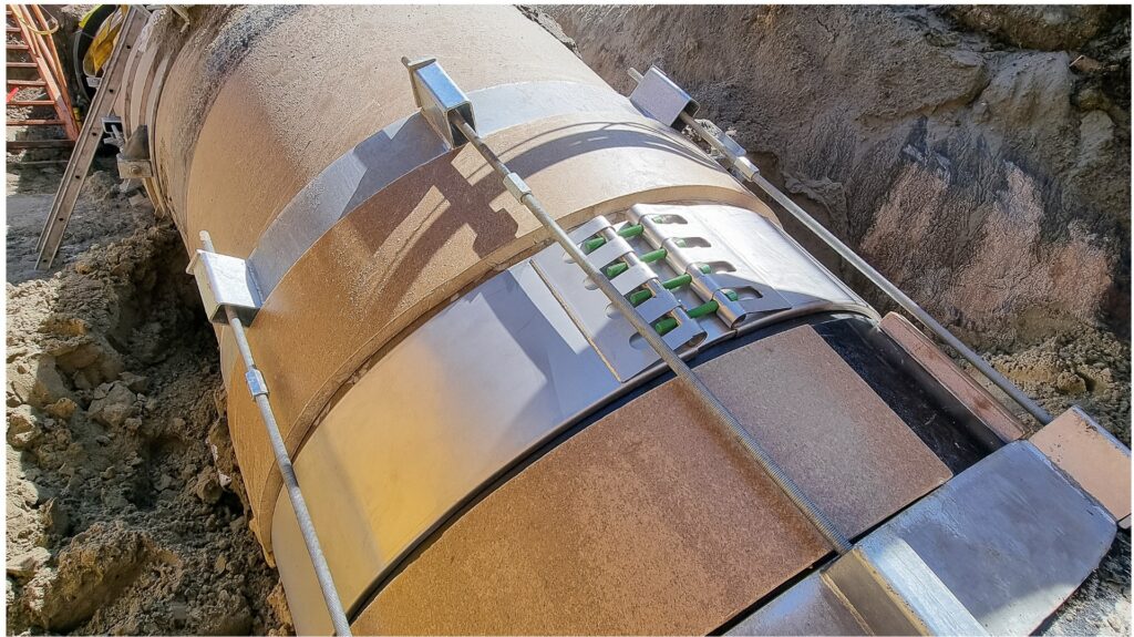 Repico® STFL DN1500 for Pressure Pipeline Bergen op Zoom