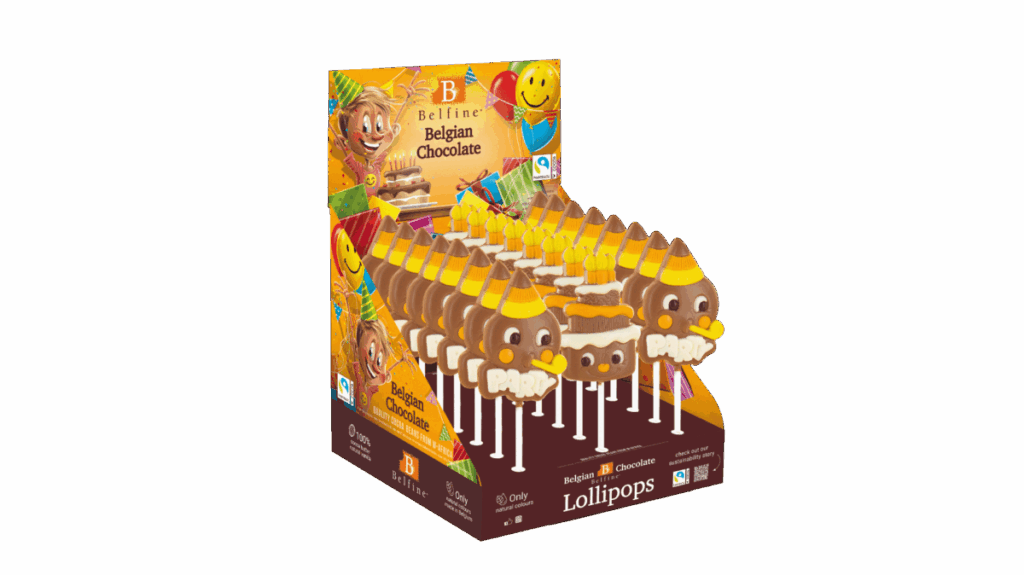Celebrations party & cake lollipop 25gr
