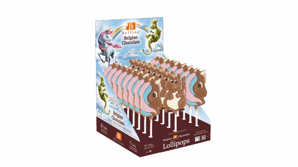 Unicorn Imane & Dragon Elliott lollipop 25gr