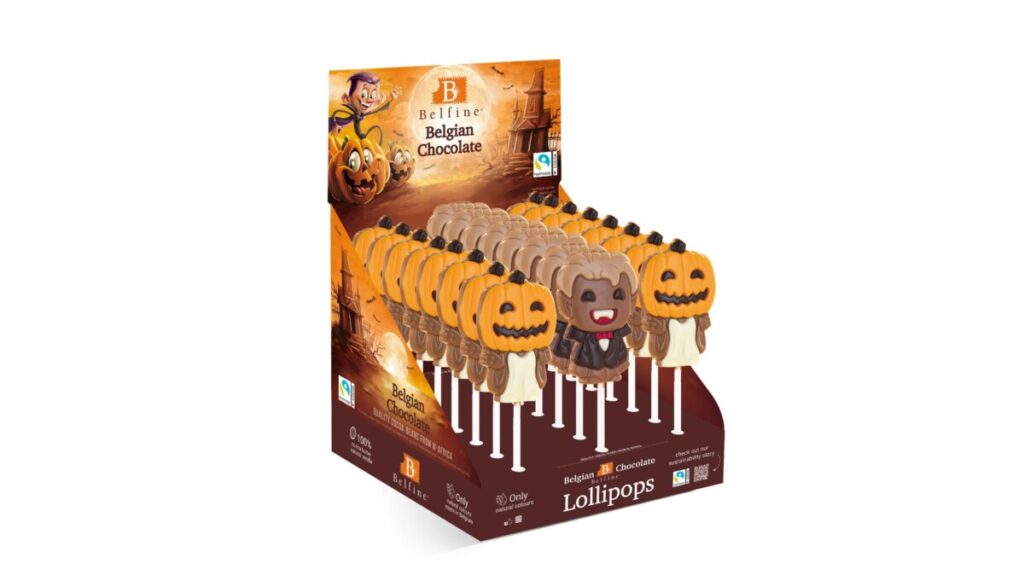 Pumpink Penny & Vampire Viggo lollipop  25gr