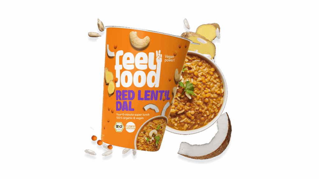 Feelfood – Bio Instant Lunch – Red Lentil Dal