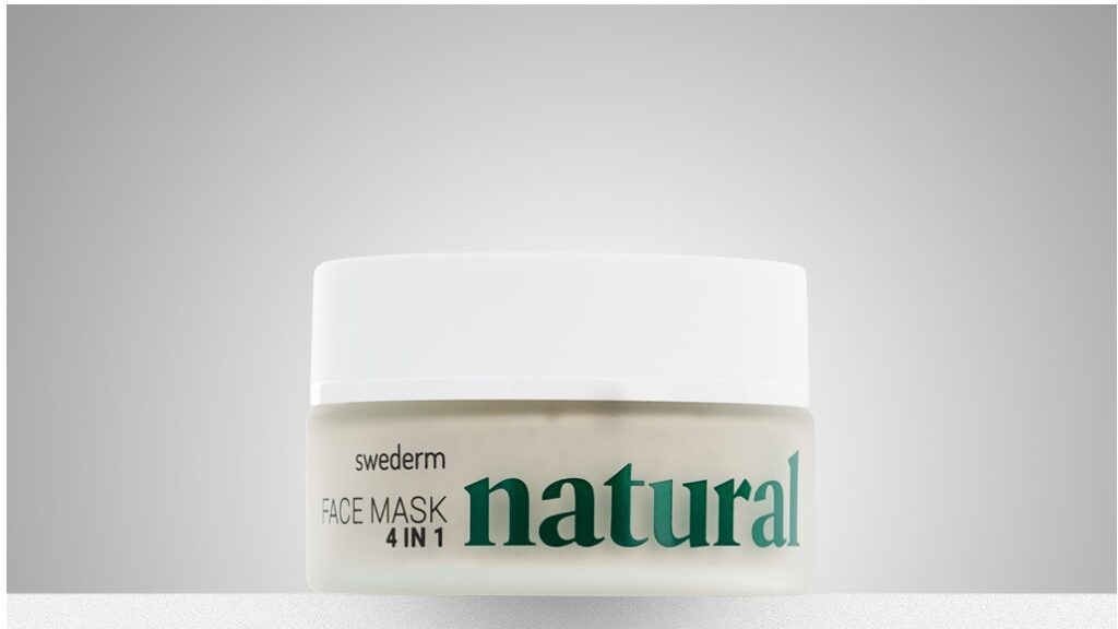 FACE MASK 4 IN 1 – revitalizing, balancing, detoxing, gentle scrub