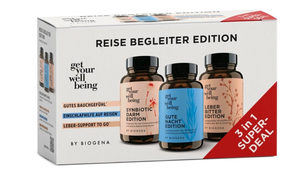 get your wellbeing – 3-pack: travel companion edition