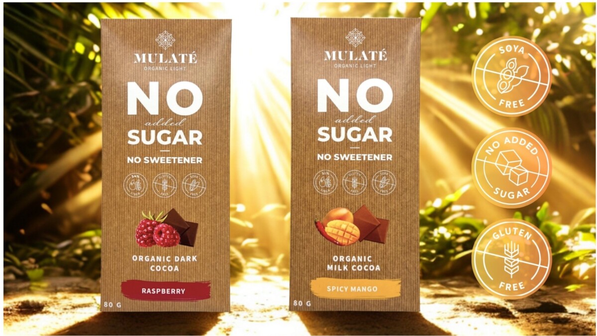 ORGANIC MILK COCOA BARS WITH NO ADDED SUGAR OR SWEETENER