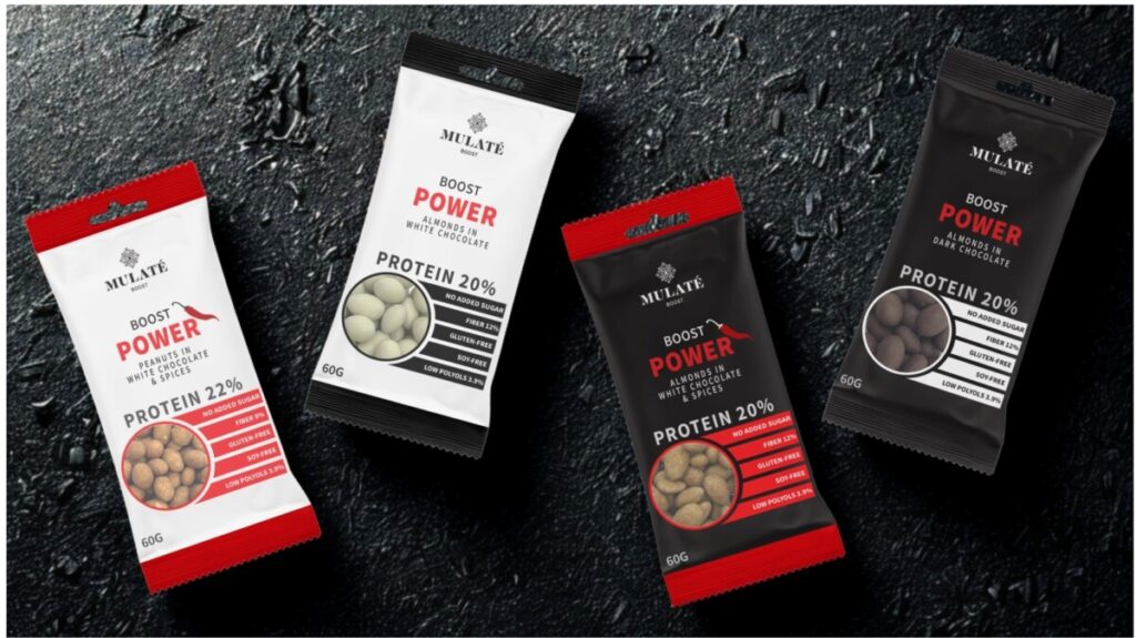 MULATE POWER BOOST DRAGEE ENRICHED WITH PROTEIN