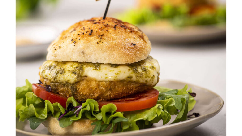 Fungi Food – Fungi Burger, breaded