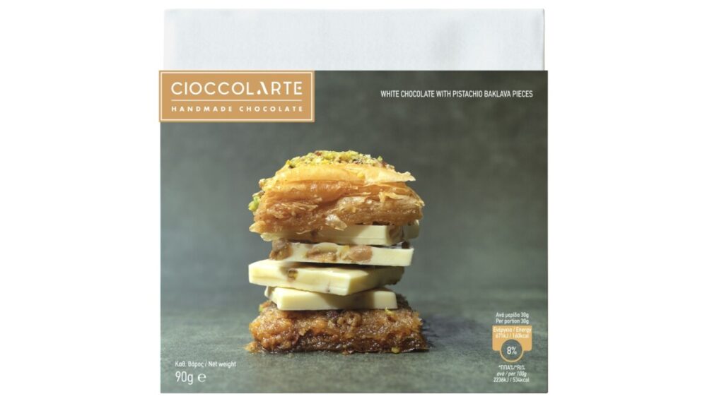 We are proud to share that our Baklava chocolate bar was selected among the top 4 best chocolates worldwide out of more than 200 entries at the ISM Middle East Dubai international exhibition in September.