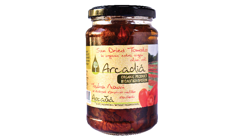 Ekologiska soltorkade tomater i ekologisk olivolja 330 g
