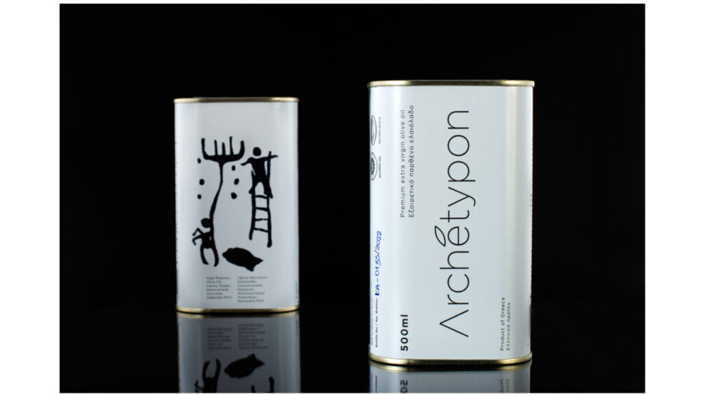 Archetypon Organic, Kalamata PDO, 500ml,  Tin, PACKED 16 UNITS/BOX