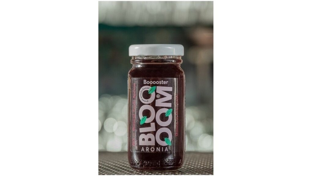 Booooster 100% natural, organic aronia juice (95ml/1 serving) rich in antioxidants