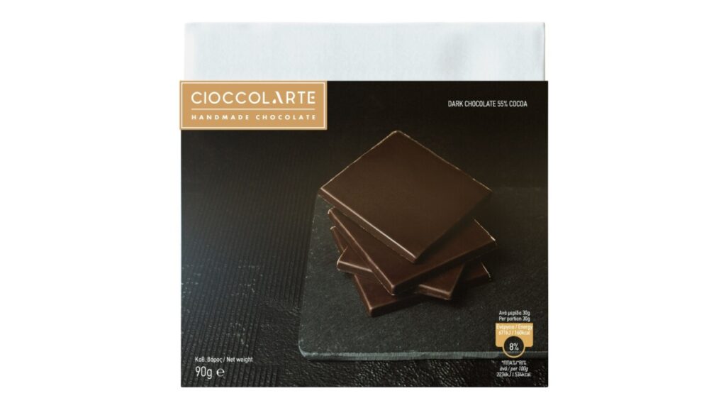 MILK CHOCOLATE 35% COCOA CHRISTMAS 90g