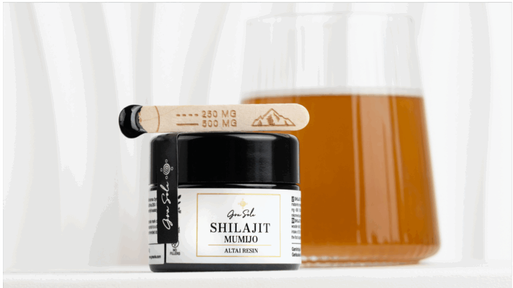 SHILAJIT MUMIJO ALTAI RESIN (naturlig harts för energi och vitalitet)