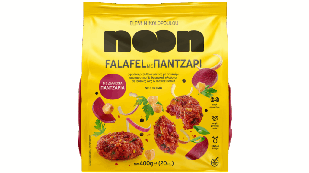 Falafel with chickpeas & beetroot