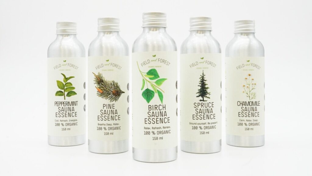 100% Natural Sauna essences