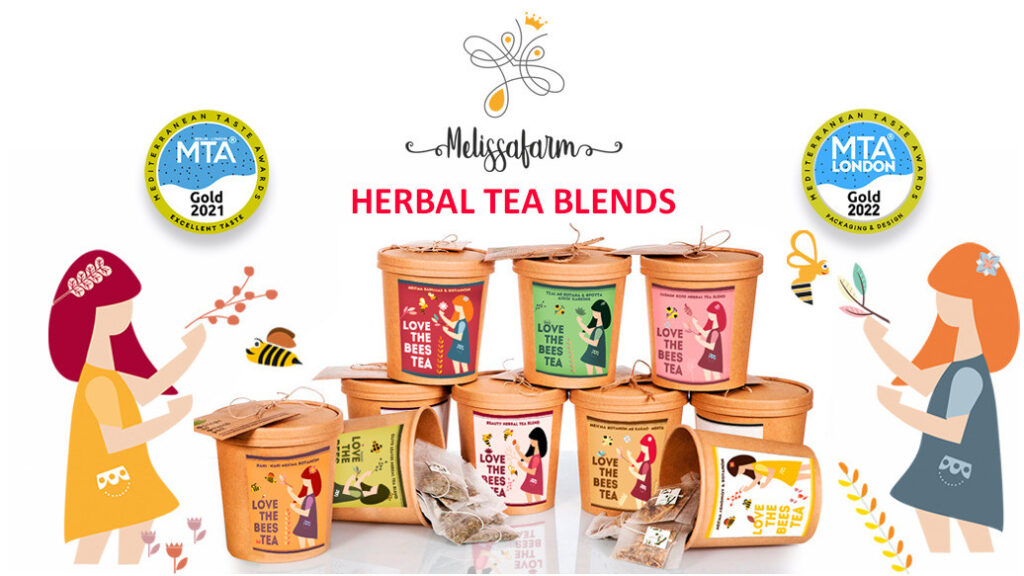 HERBAL TEA BLENDS -LOVE THE BEES