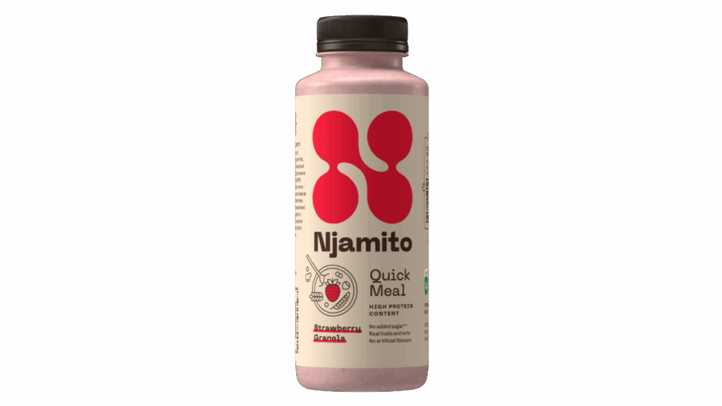 Fresh Meal – Strawberry Granola, Meal in the bottle